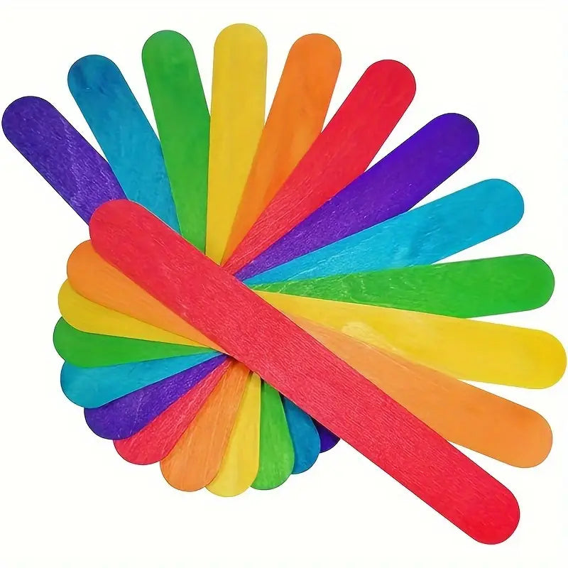 Jumbo Colored Craft Sticks